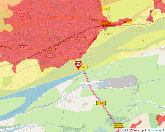 Carte Géoportail pour les drones de loisir