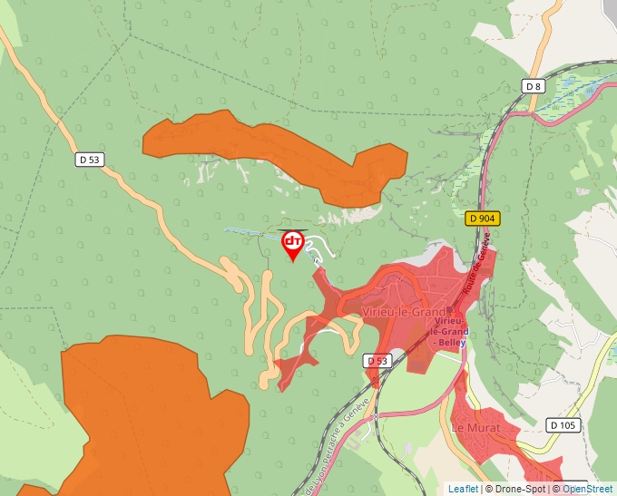 Carte Géoportail pour les drones de loisir