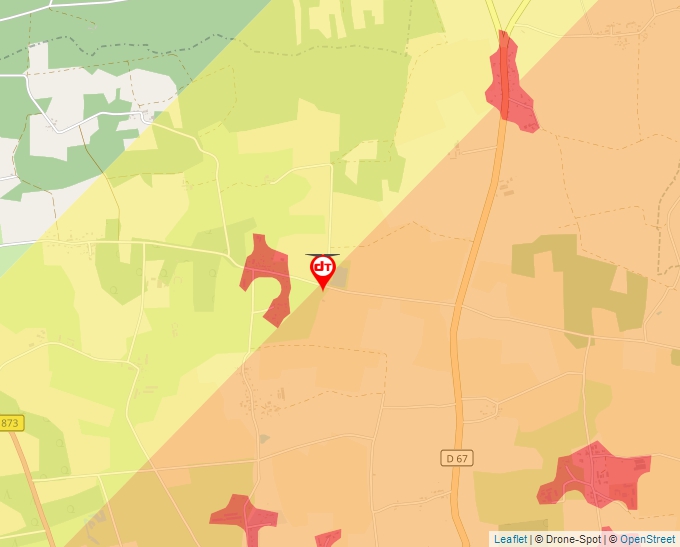 Carte Géoportail pour les drones de loisir