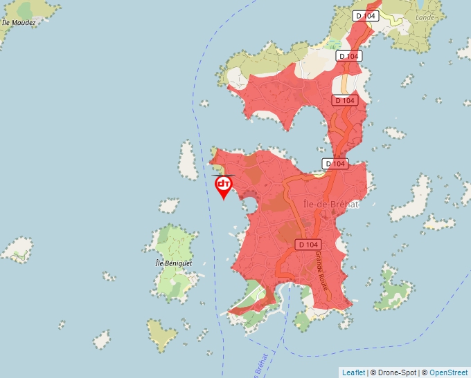 Carte Géoportail pour les drones de loisir