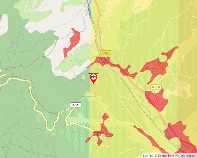 Carte Géoportail pour les drones de loisir