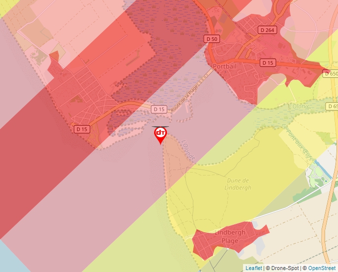 Carte Géoportail pour les drones de loisir