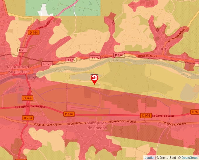 Carte Géoportail pour les drones de loisir