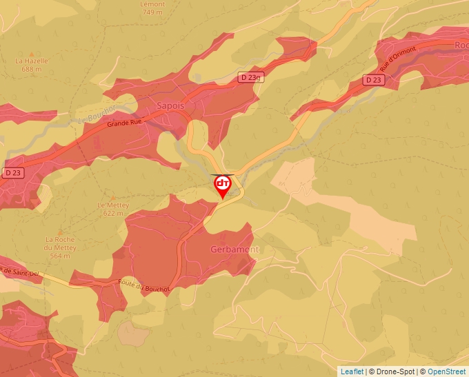 Carte Géoportail pour les drones de loisir