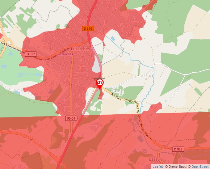 Carte Géoportail pour les drones de loisir