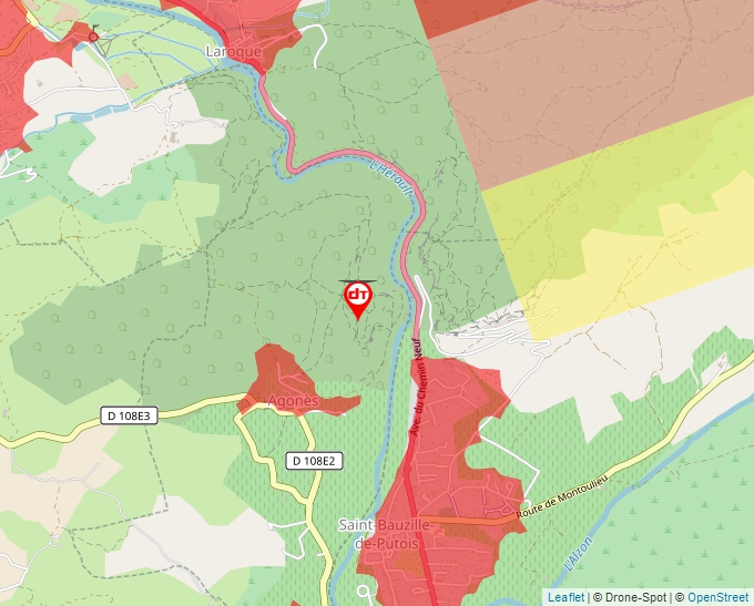 Carte Géoportail pour les drones de loisir