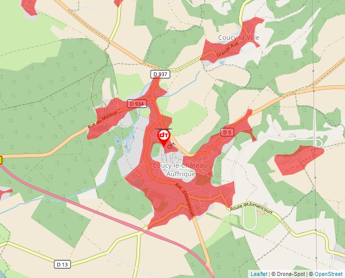 Carte Géoportail pour les drones de loisir