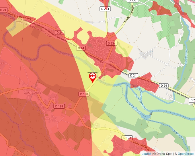 Carte Géoportail pour les drones de loisir