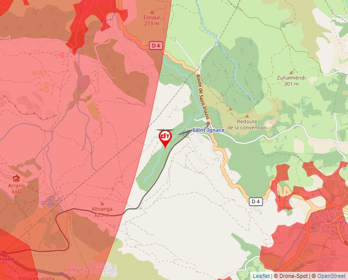 Carte Géoportail pour les drones de loisir