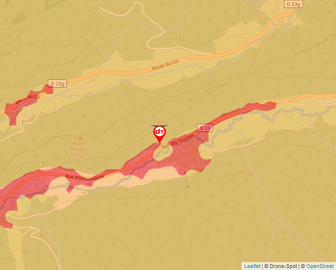 Carte Géoportail pour les drones de loisir