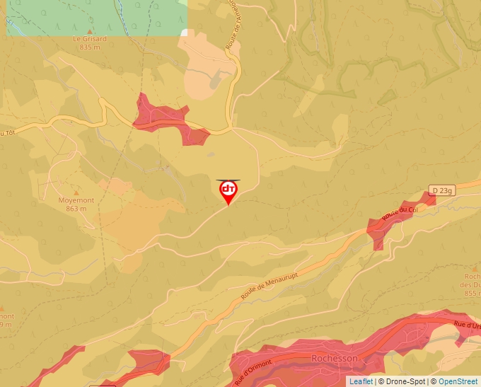 Carte Géoportail pour les drones de loisir