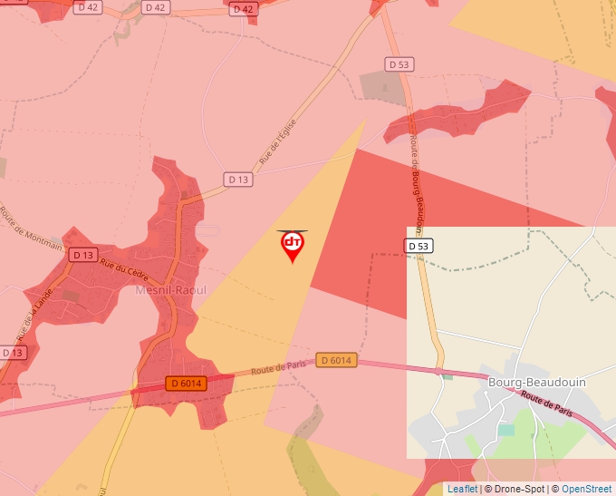 Carte Géoportail pour les drones de loisir