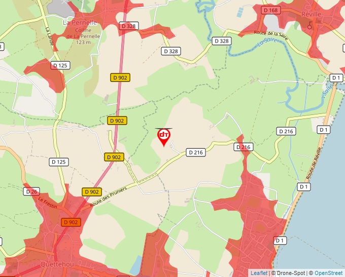 Carte Géoportail pour les drones de loisir