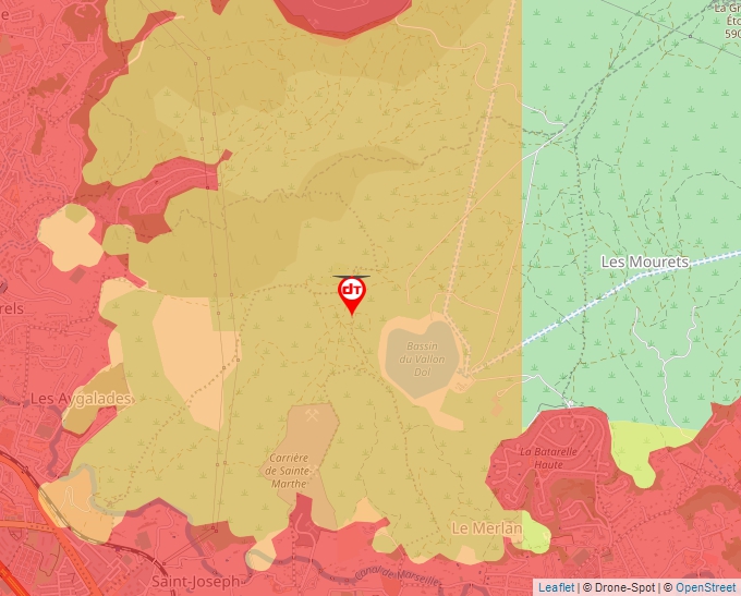 Carte Géoportail pour les drones de loisir