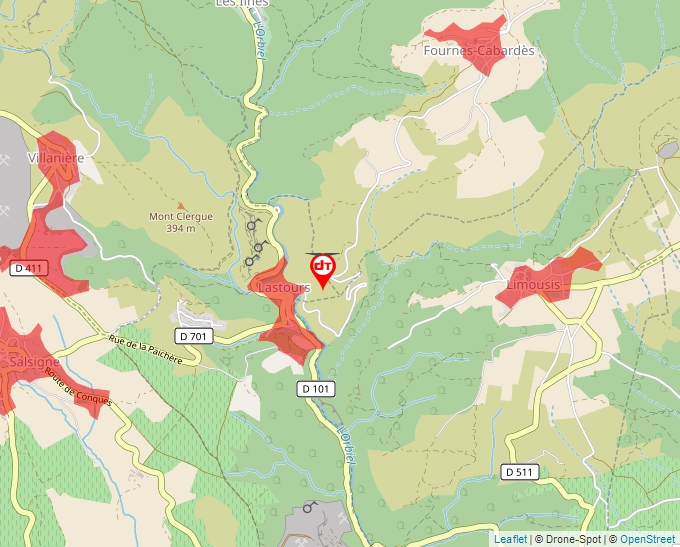 Carte Géoportail pour les drones de loisir