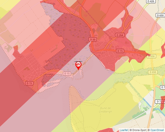 Carte Géoportail pour les drones de loisir