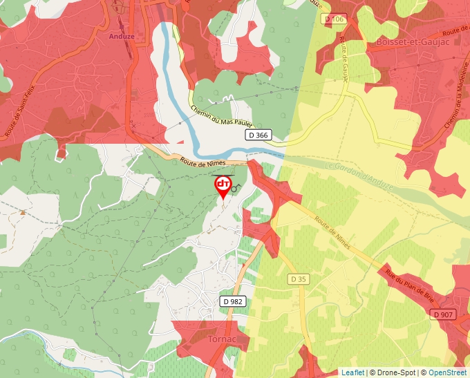 Carte Géoportail pour les drones de loisir