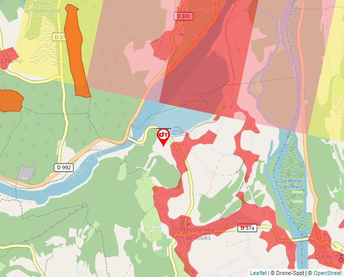 Carte Géoportail pour les drones de loisir