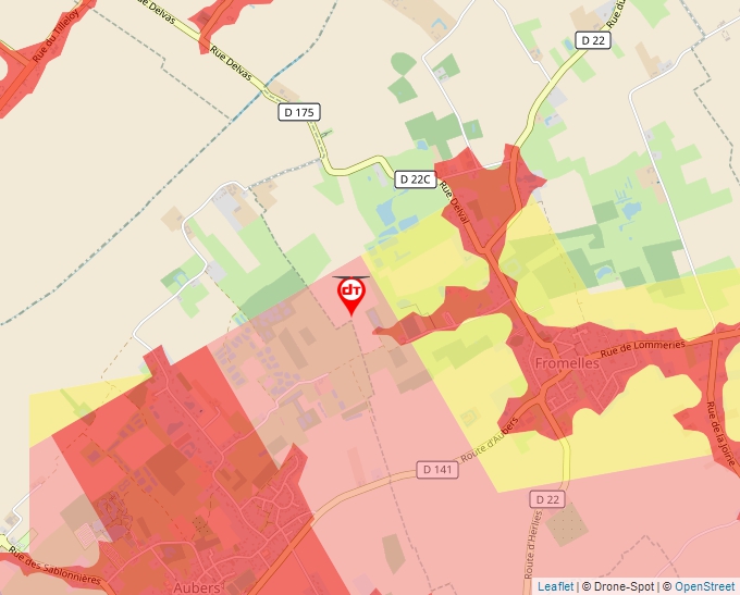 Carte Géoportail pour les drones de loisir