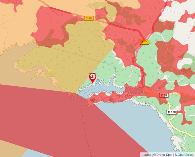 Carte Géoportail pour les drones de loisir