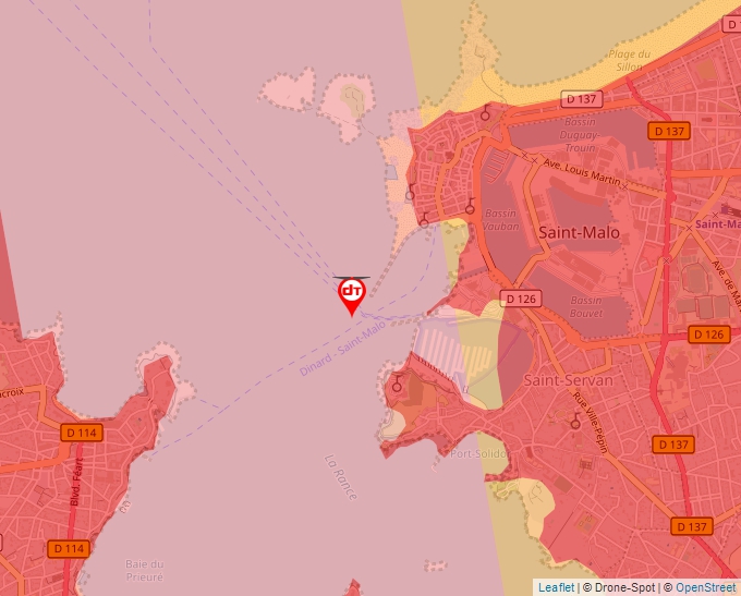 Carte Géoportail pour les drones de loisir