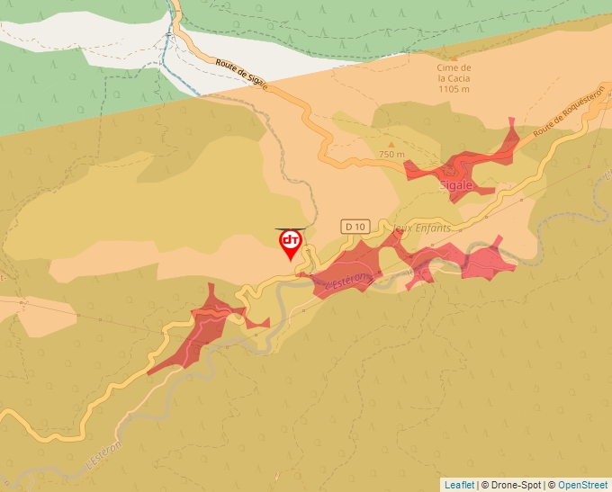 Carte Géoportail pour les drones de loisir