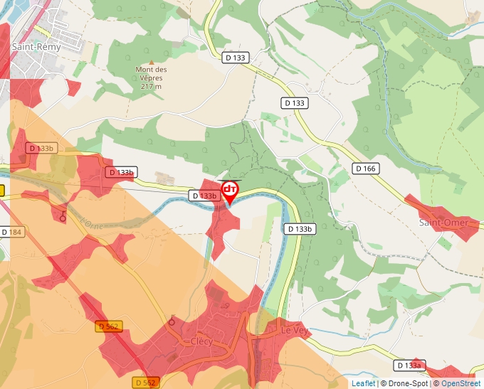 Carte Géoportail pour les drones de loisir