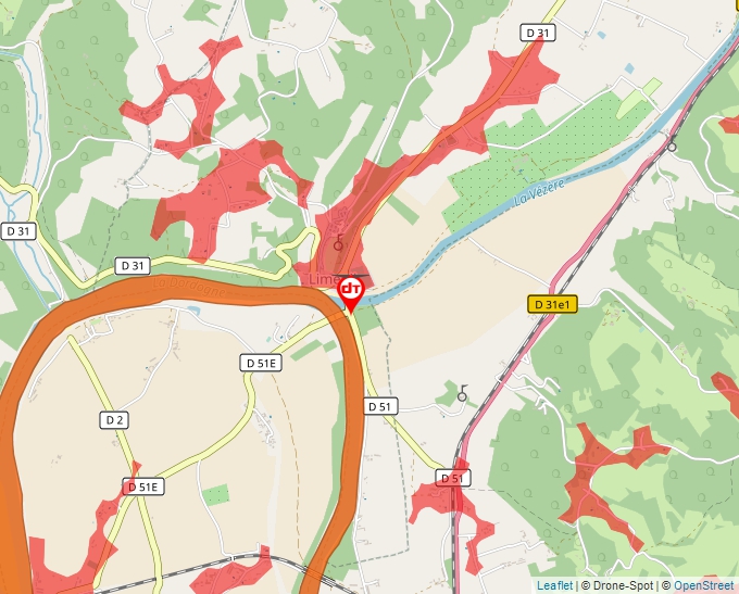 Carte Géoportail pour les drones de loisir