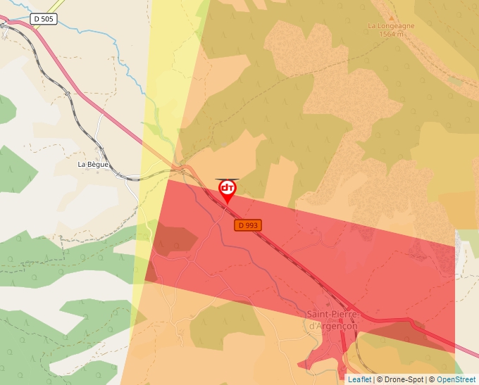 Carte Géoportail pour les drones de loisir