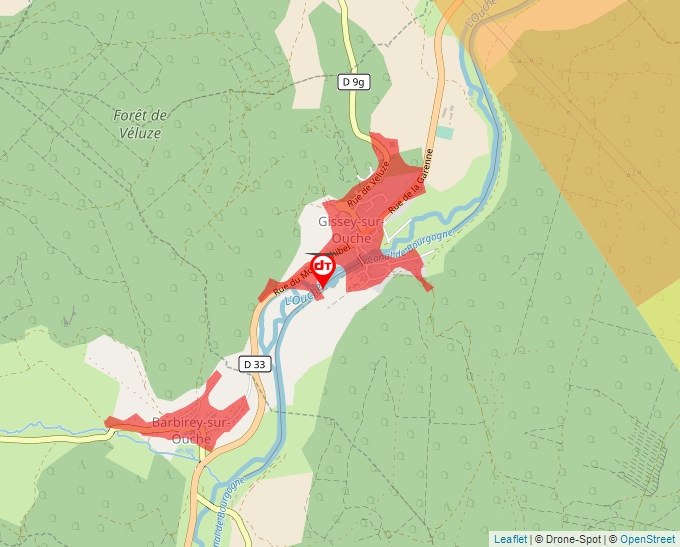 Carte Géoportail pour les drones de loisir