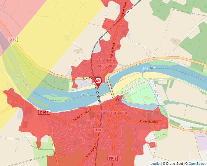 Carte Géoportail pour les drones de loisir