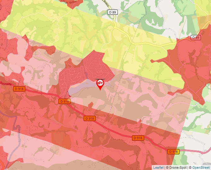 Carte Géoportail pour les drones de loisir