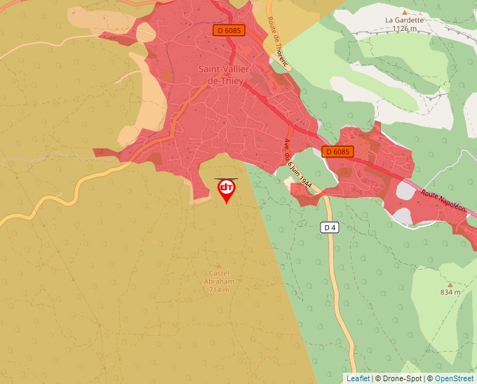 Carte Géoportail pour les drones de loisir