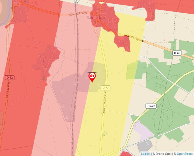 Carte Géoportail pour les drones de loisir