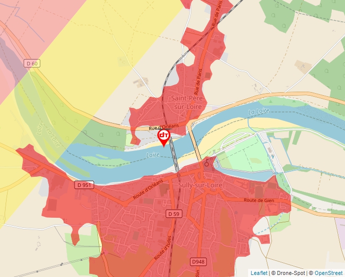 Carte Géoportail pour les drones de loisir