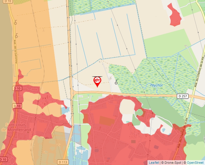 Carte Géoportail pour les drones de loisir