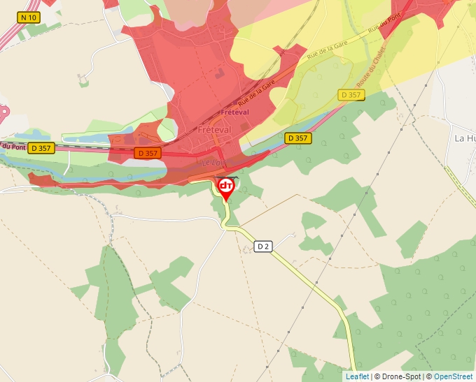 Carte Géoportail pour les drones de loisir