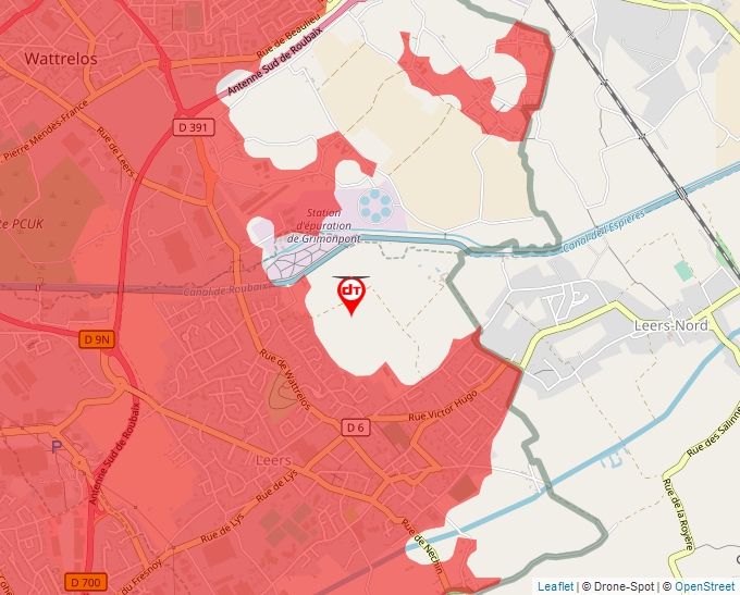 Carte Géoportail pour les drones de loisir