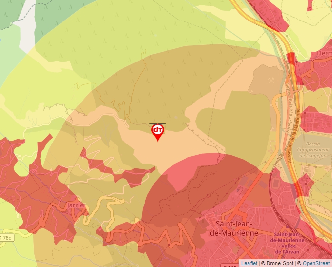 Carte Géoportail pour les drones de loisir