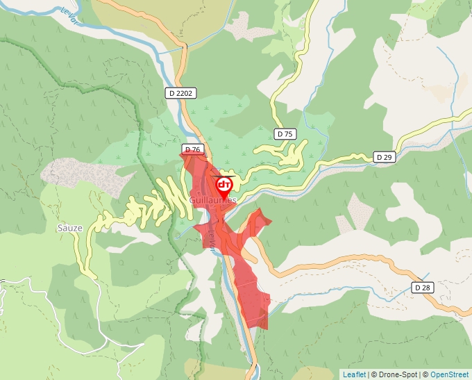 Carte Géoportail pour les drones de loisir