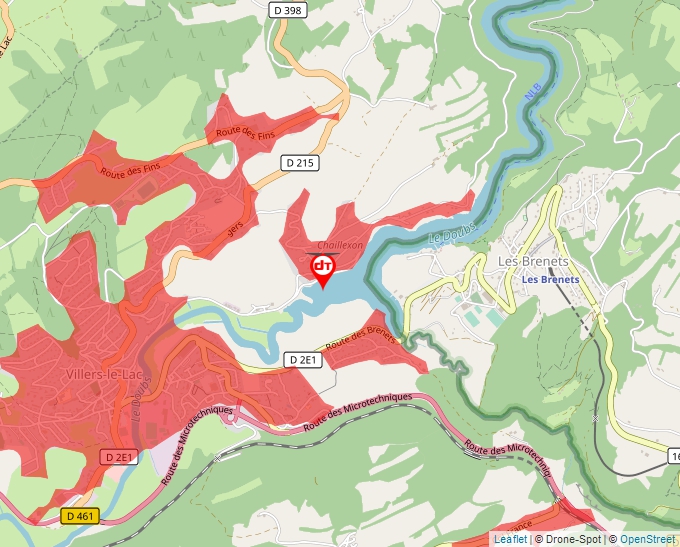 Carte Géoportail pour les drones de loisir