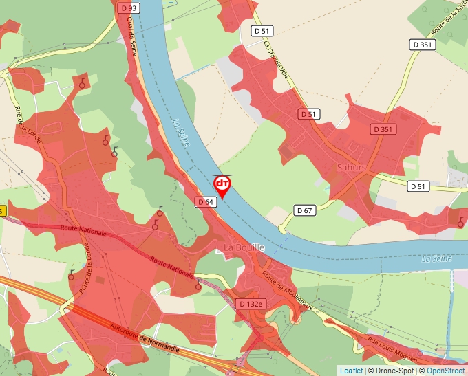 Carte Géoportail pour les drones de loisir