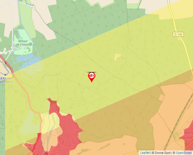 Carte Géoportail pour les drones de loisir