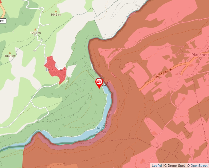 Carte Géoportail pour les drones de loisir