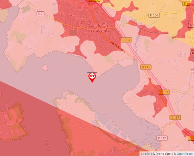 Carte Géoportail pour les drones de loisir