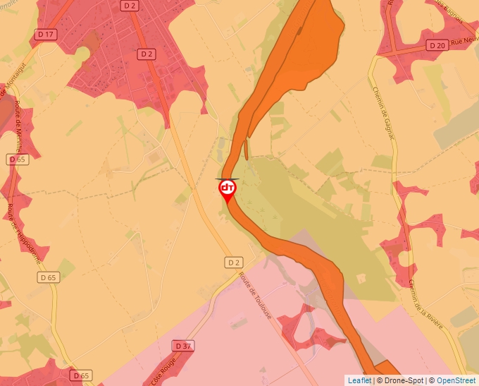 Carte Géoportail pour les drones de loisir