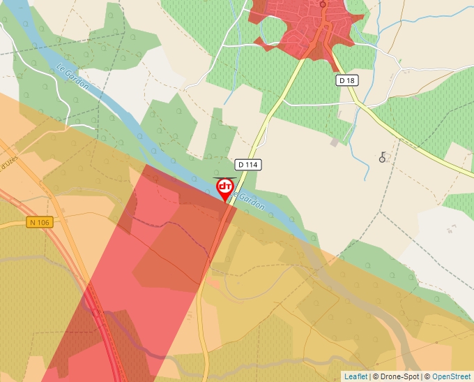 Carte Géoportail pour les drones de loisir