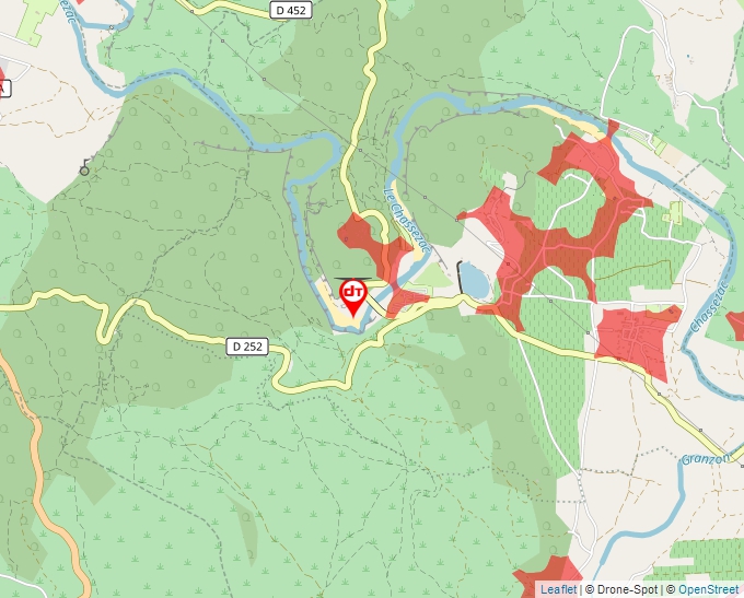 Carte Géoportail pour les drones de loisir