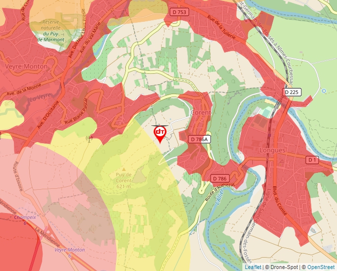 Carte Géoportail pour les drones de loisir