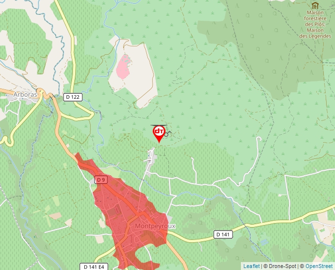 Carte Géoportail pour les drones de loisir